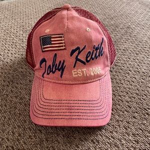 Toby Keith trucker hat